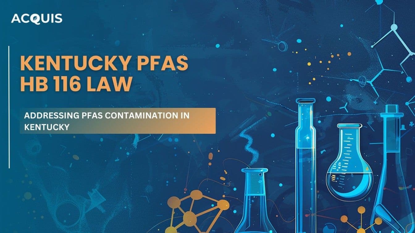 Kentucky HB116 Addressing PFAS Contamination