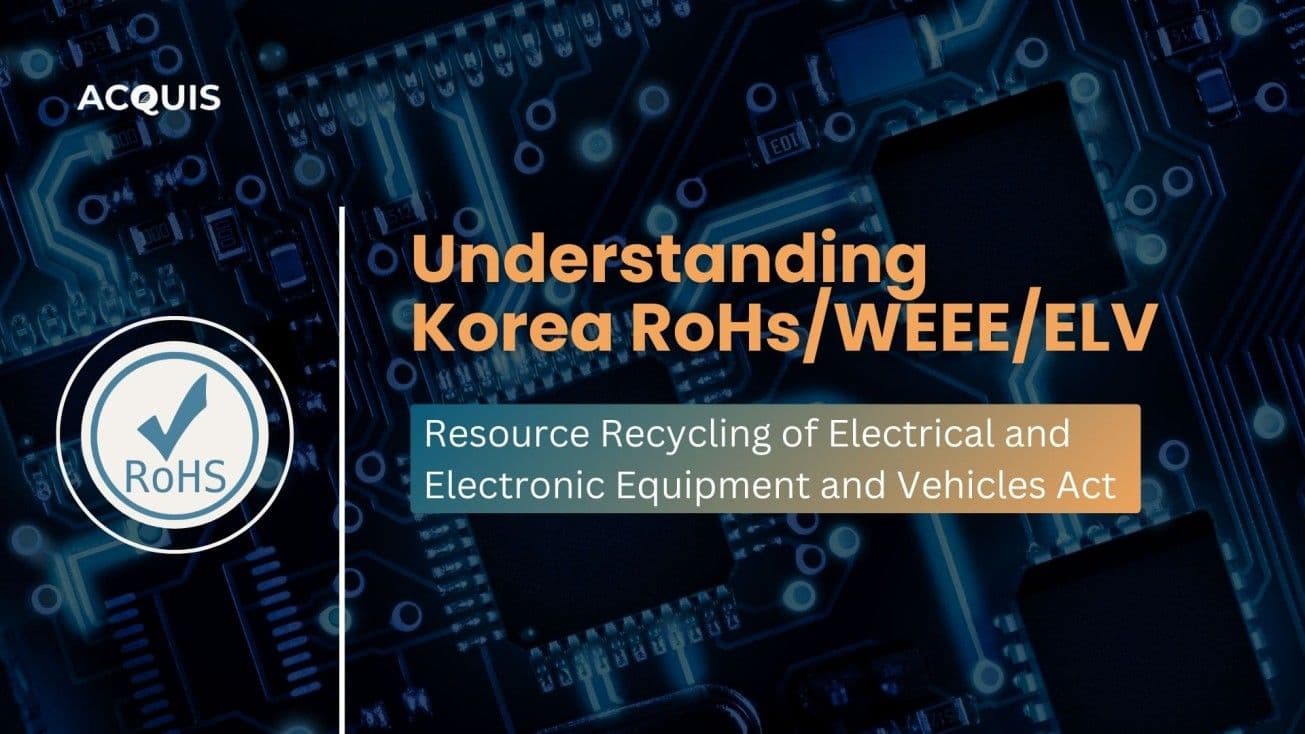  Korea RoHS Compliance